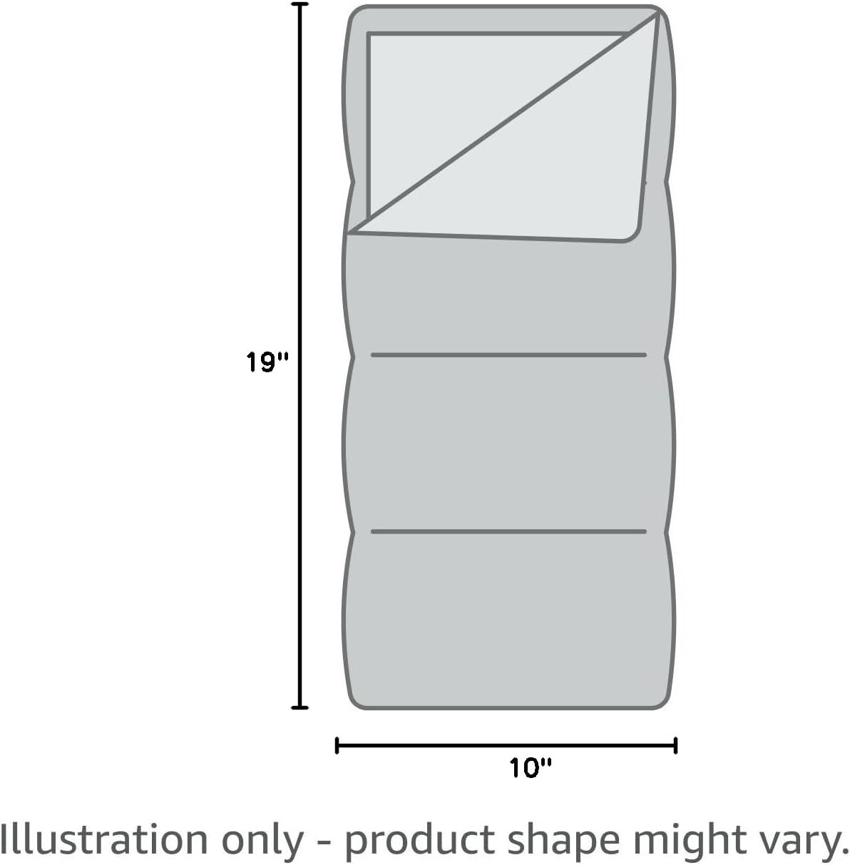 Coleman Biscayne Big & Tall 40°F Sleeping Bag, Fits Adults up to 6ft 4in Tall, No-Snag Zipper with Stuff Sack Included, Machine Washable - Image 3